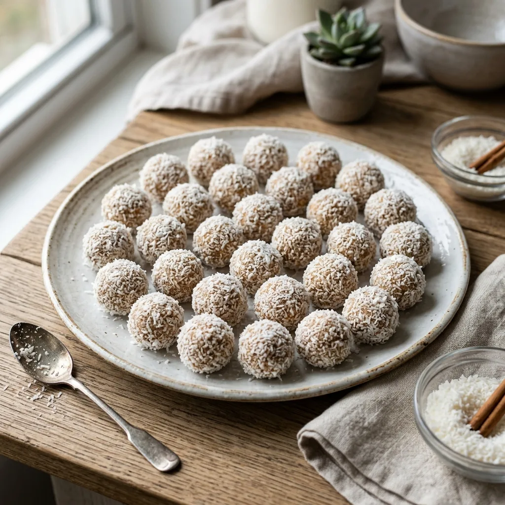 Bolitas de Coco y Leche Condensada