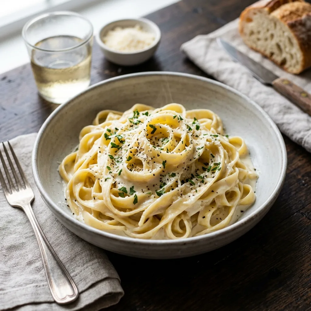 Fettuccine Alfredo