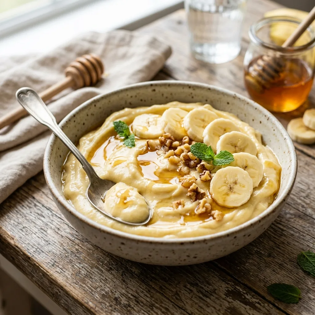 Helado de Plátano Mágico (Nice Cream)